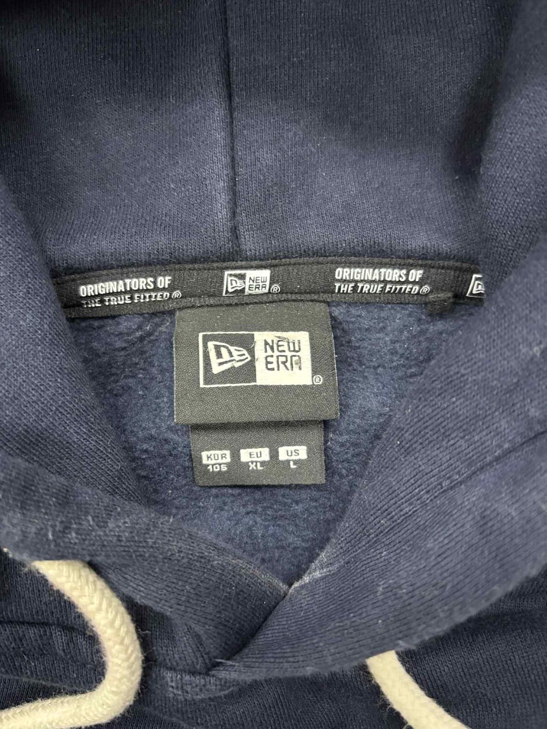 뉴에라 뉴욕 양키즈 페이즐리 네이비 스웨트셔츠 후드티(L) 상품이미지4