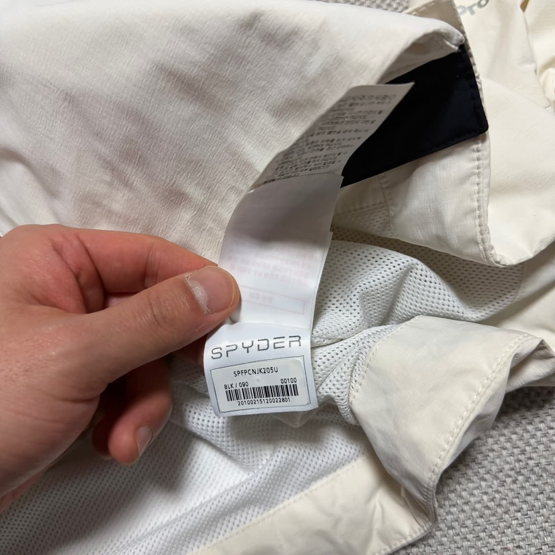 스파이더 프로 윈드브레이커 후디 자켓 상품이미지6