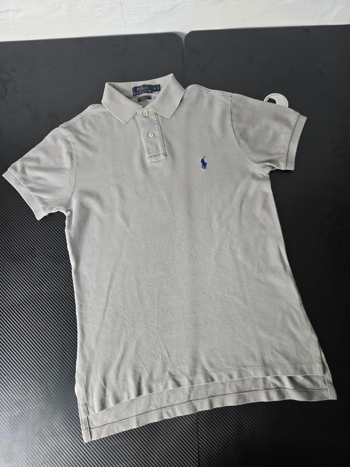폴로 랄프로렌 카라티 셔츠 연회색 상품이미지3