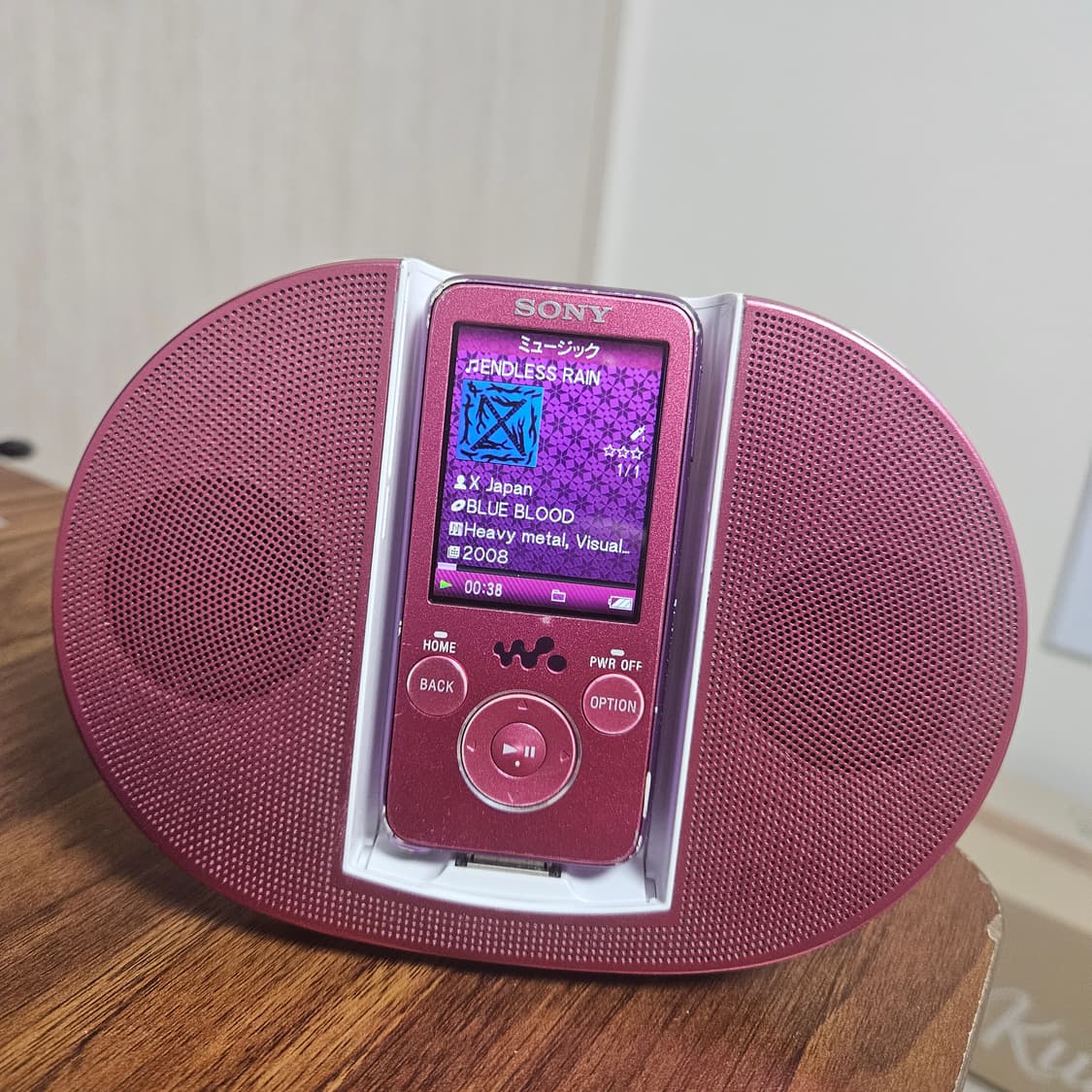 소니 워크맨 NW-S636F MP3 플레이어 + 도킹 스피커 상품이미지1