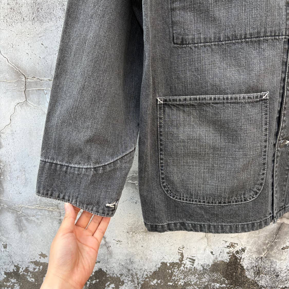 Carhartt 칼하트 데님 초어자켓 워크자켓 상품이미지7