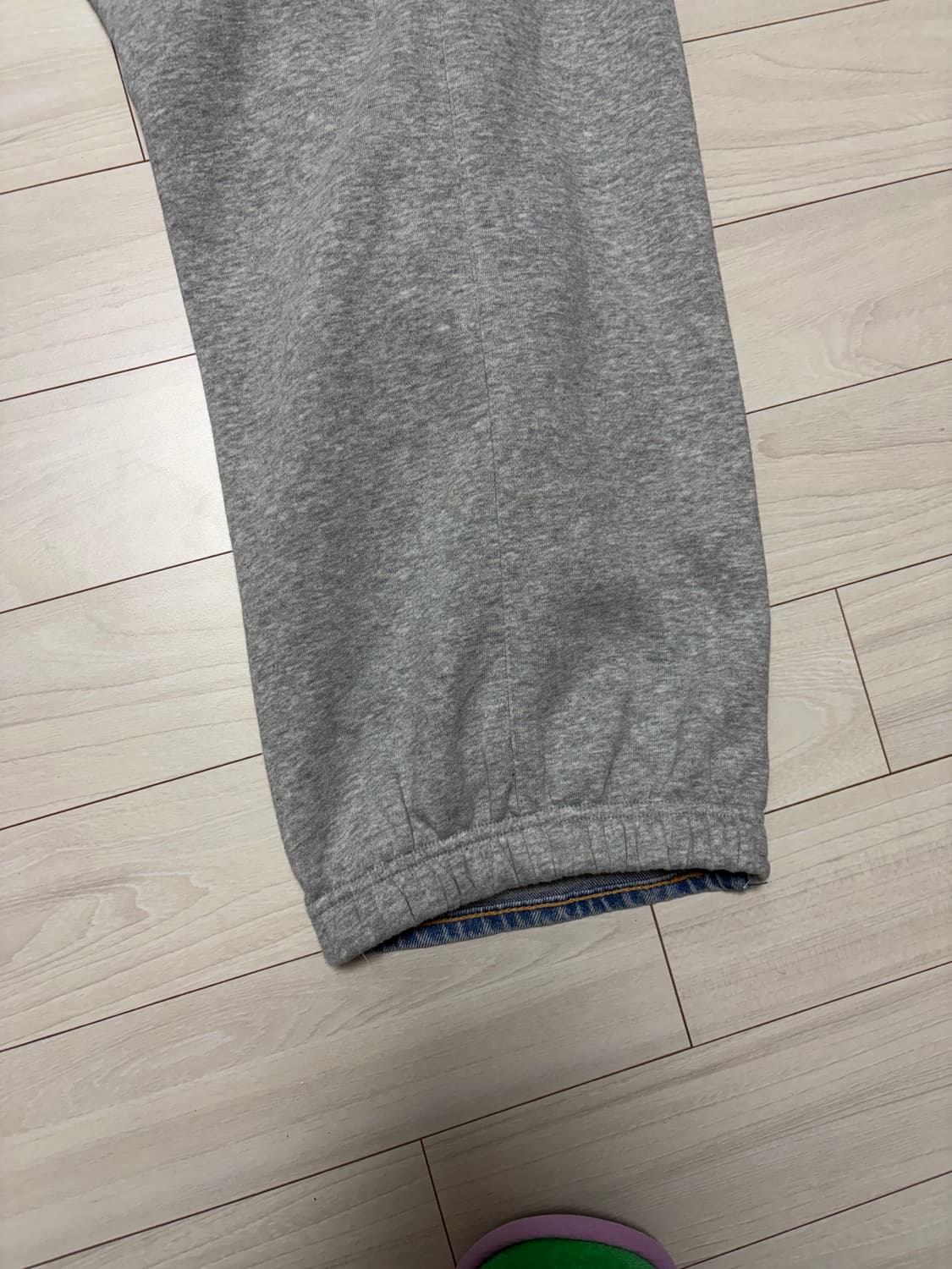 (S) BLESS 블레스 오버조깅진 회색 조거버전 상품이미지6