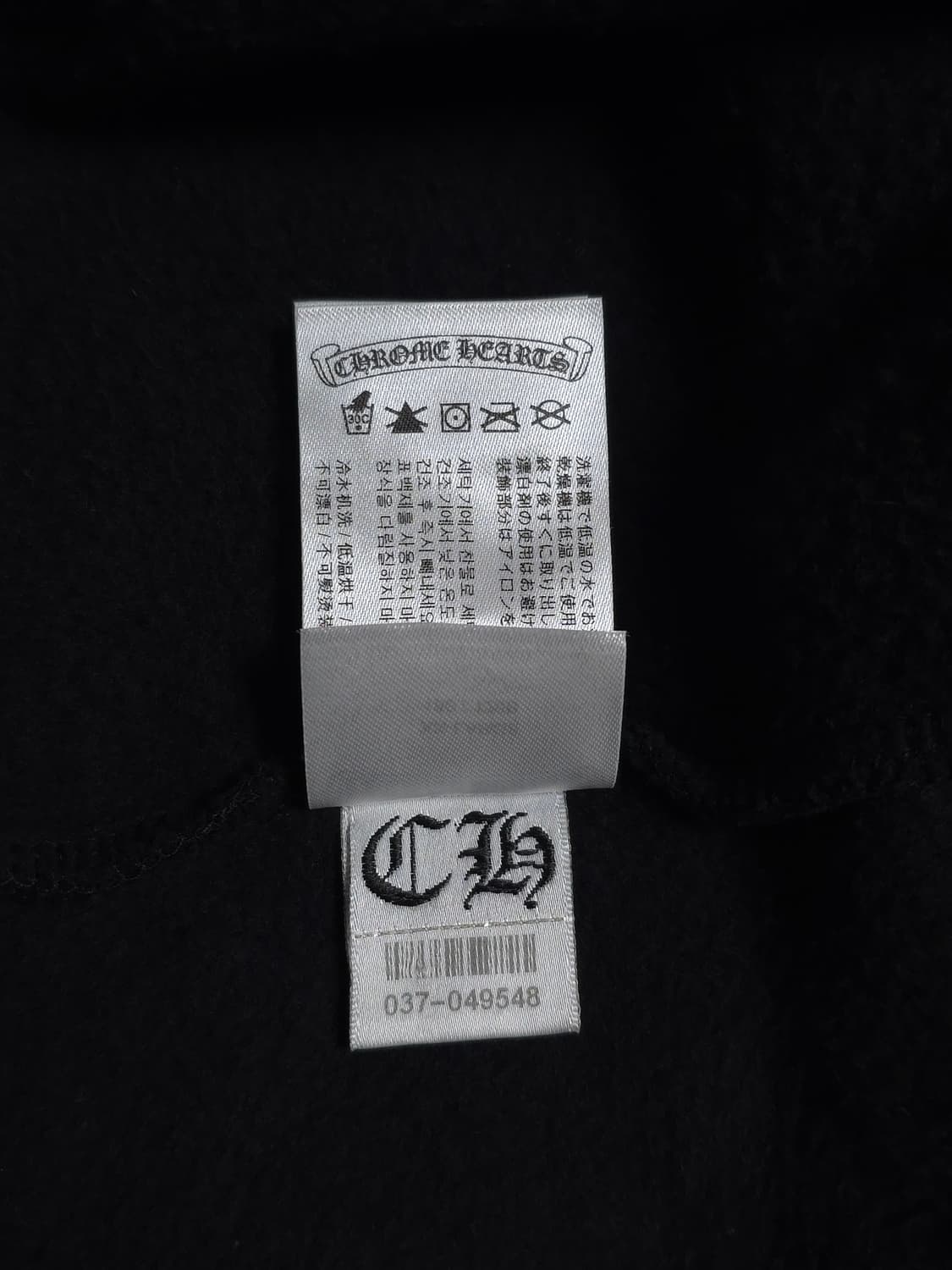 [XXL] 크롬하츠 홀스슈 플로랄 후드 블랙 상품이미지9