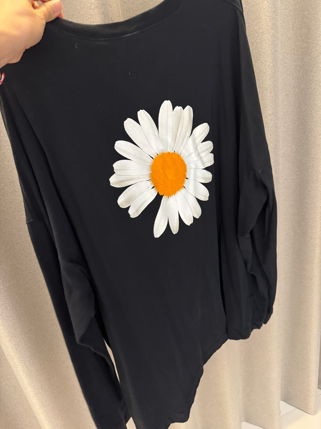 피마원X나이키 롱슬리브 검정 티셔츠 (XL) 상품이미지2