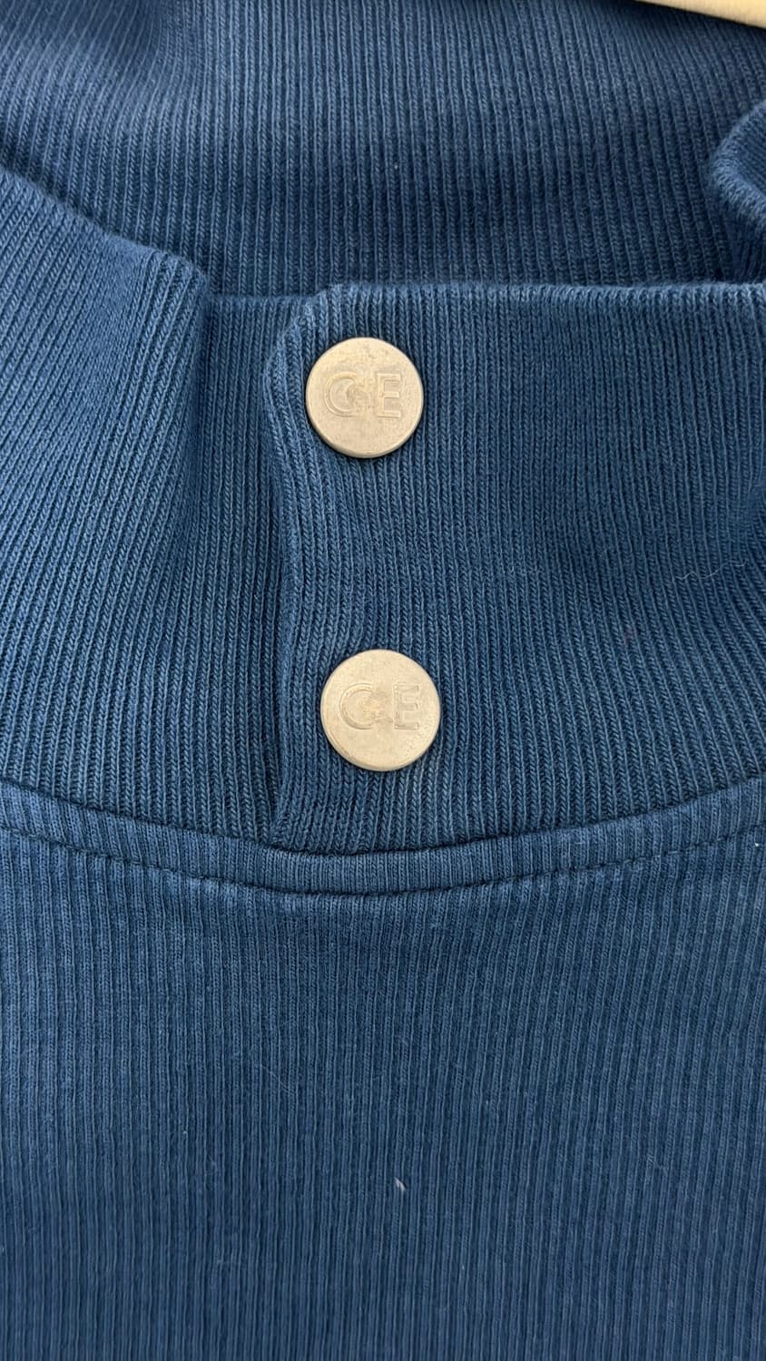 [XL]카브엠트 OVERDYE PQ OPEN MOCK NECK NAVY 상품이미지6