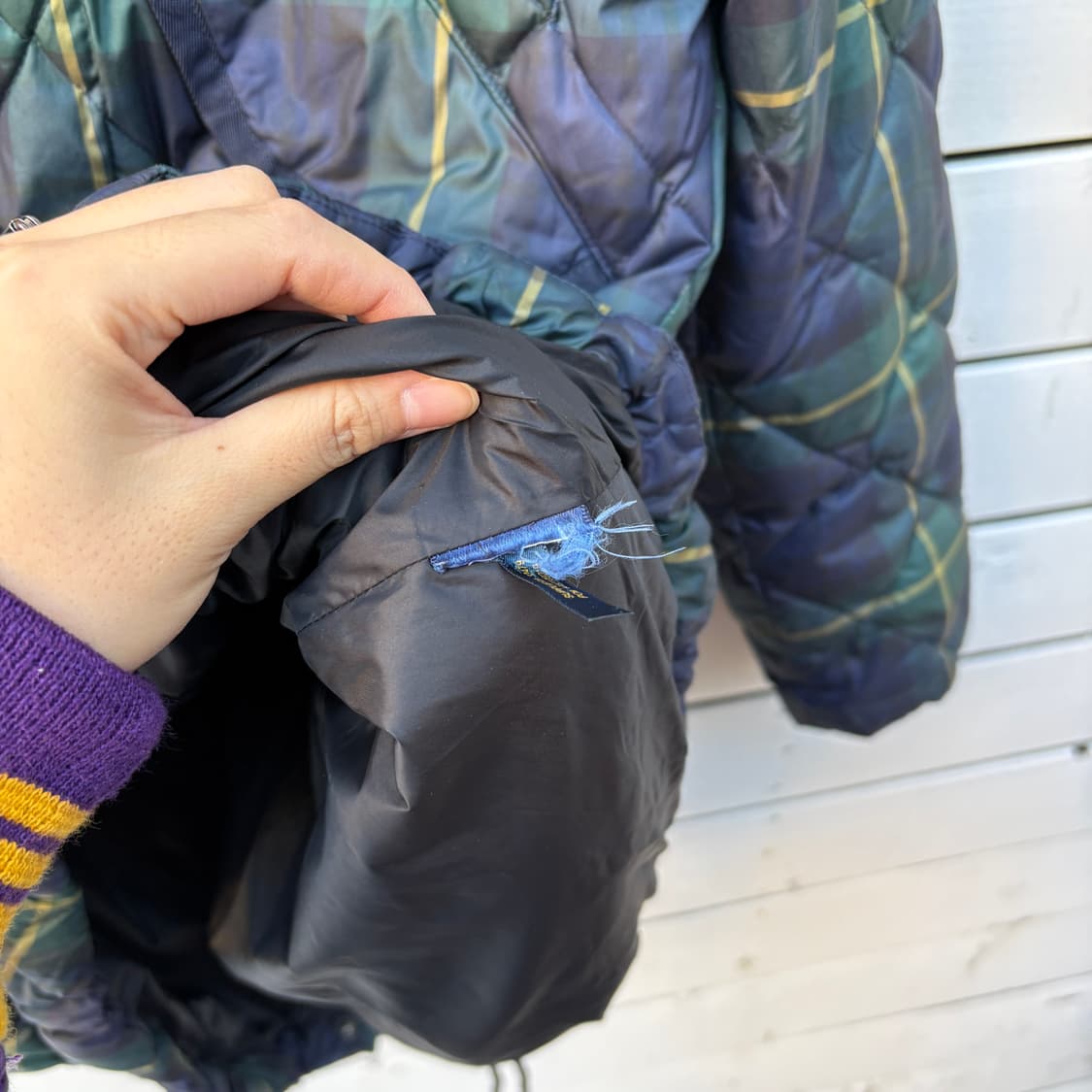 Polo 폴로 블랙와치 패딩 상품이미지6