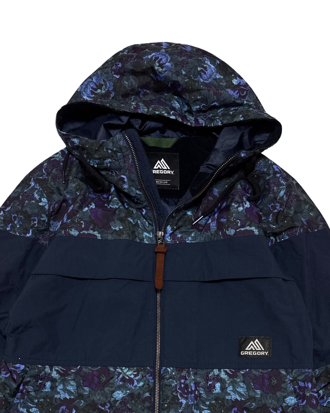 그레고리 패턴 후드 바람막이 상품이미지4