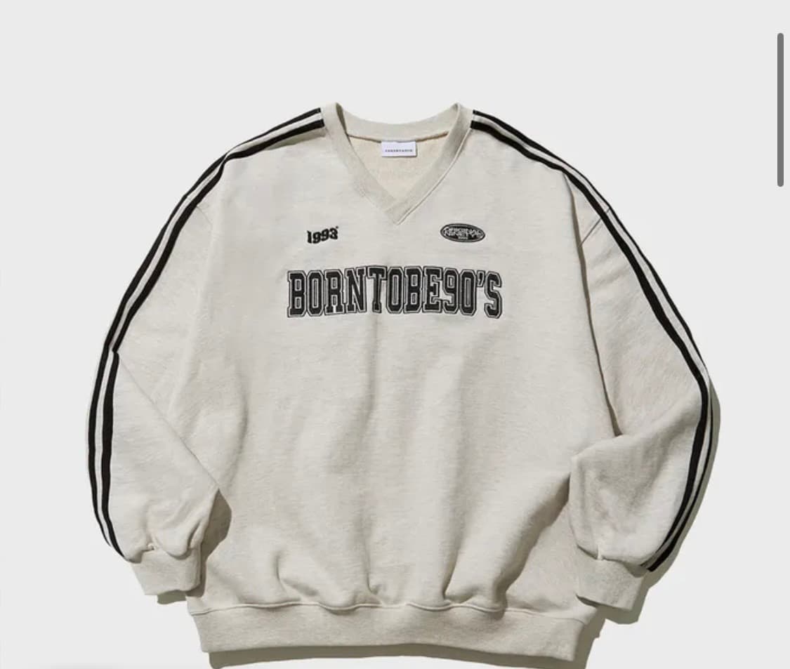 1993 스튜디오 90S 트랙 스웨트셔츠/ 라이트그레이 상품이미지2