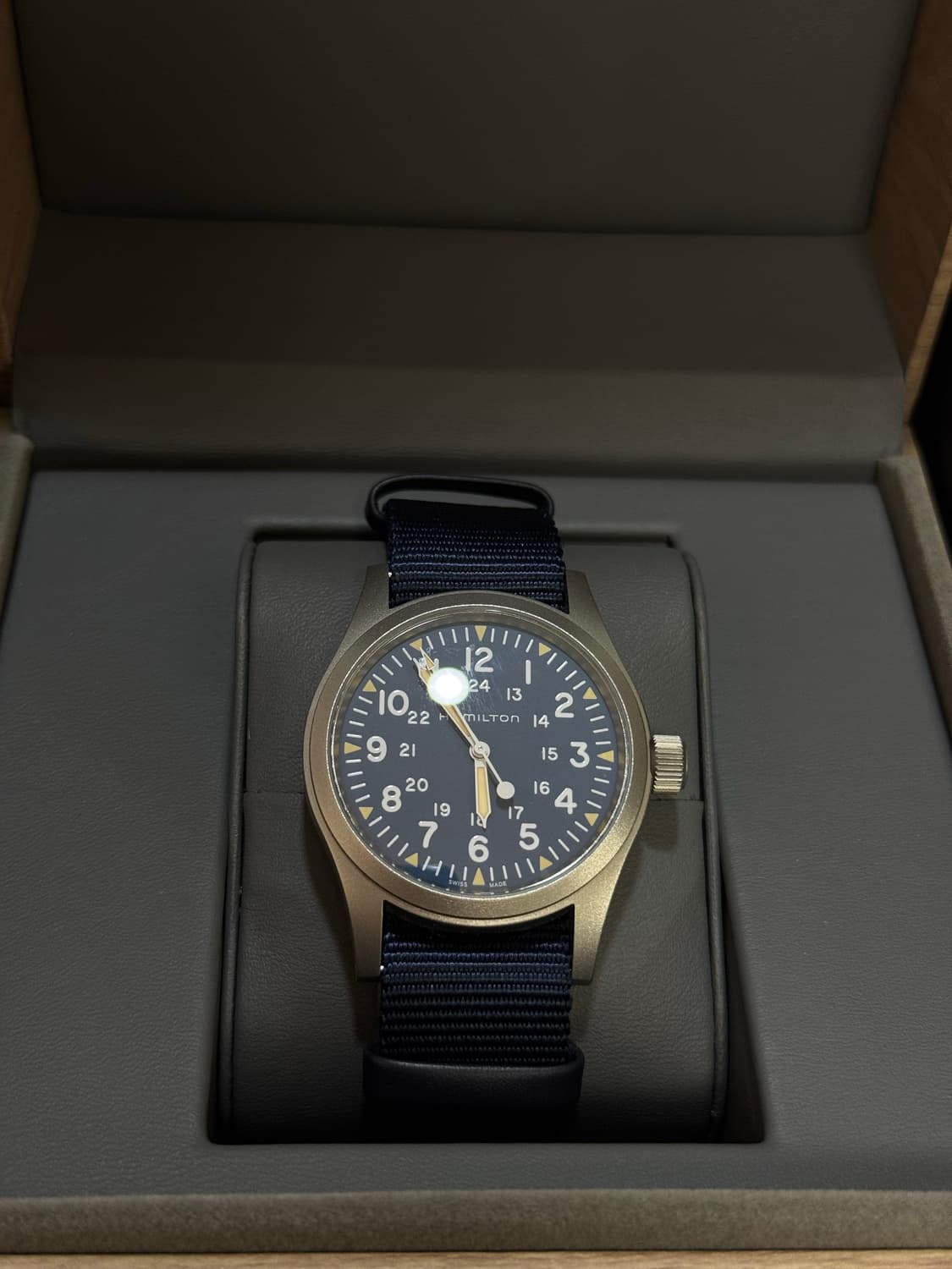 해밀턴 카키 필드 MECHANICAL 38mm 상품이미지4