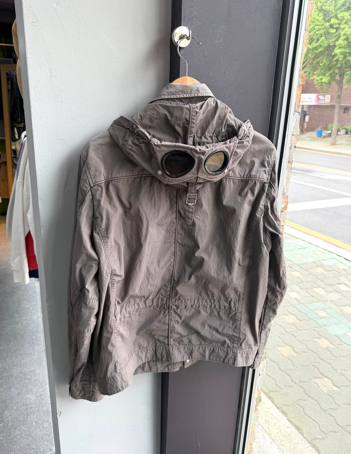 .100~105/ CP컴퍼니 00AW 렌즈 고글 나일론 쉘 자켓 상품이미지6