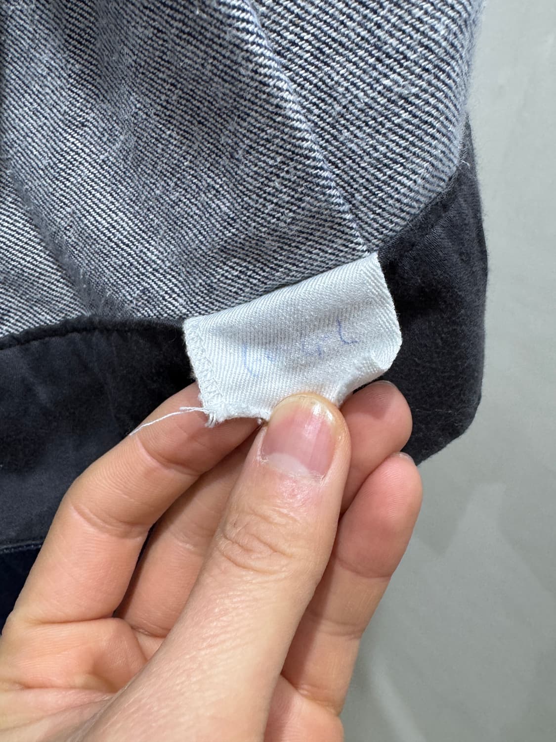 80s 이탈리아군 데님 워크 자켓 (빅 사이즈) 상품이미지7