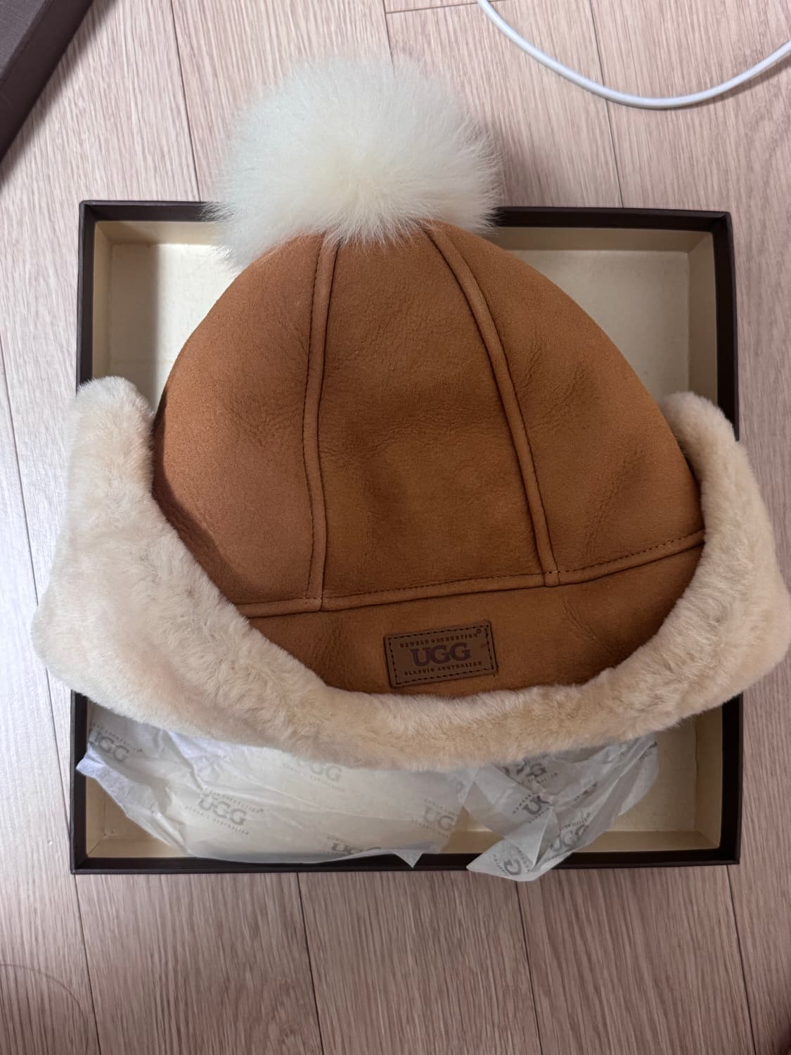 Ugg 어그 양가죽 양털모자 상품이미지2
