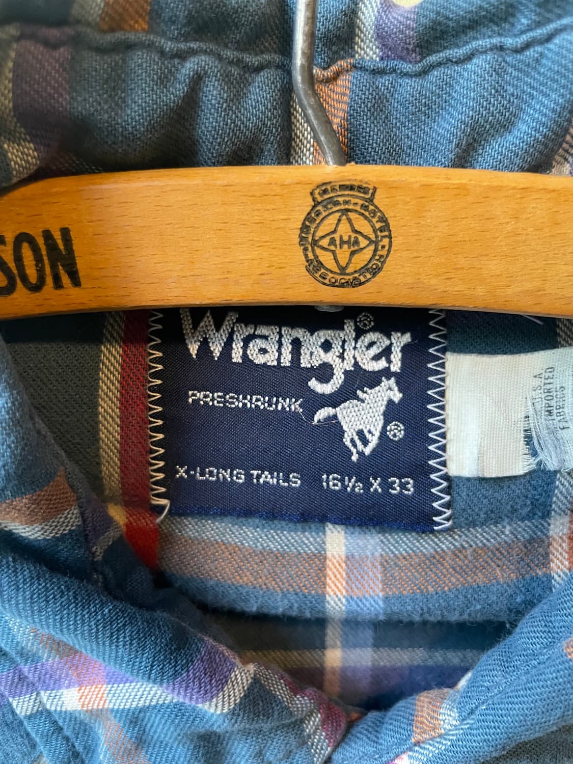 1980-90's Vintage Wrangler Western Shirt 상품이미지2