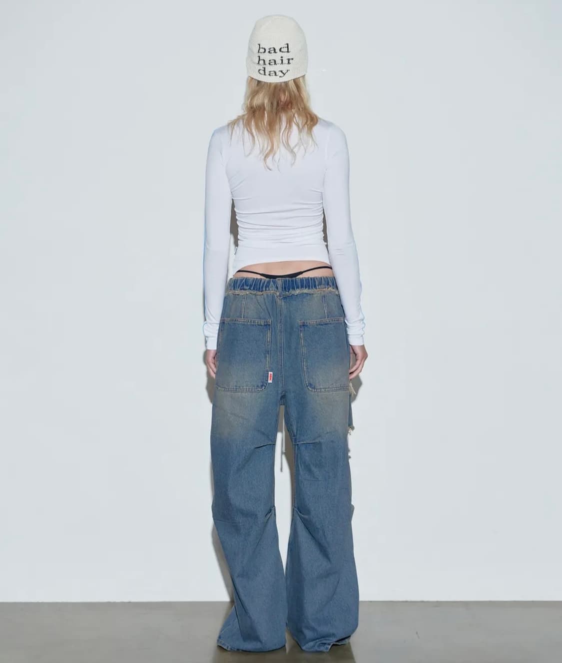 Sculptor Destroyed Denim Pants Indigo 상품이미지3