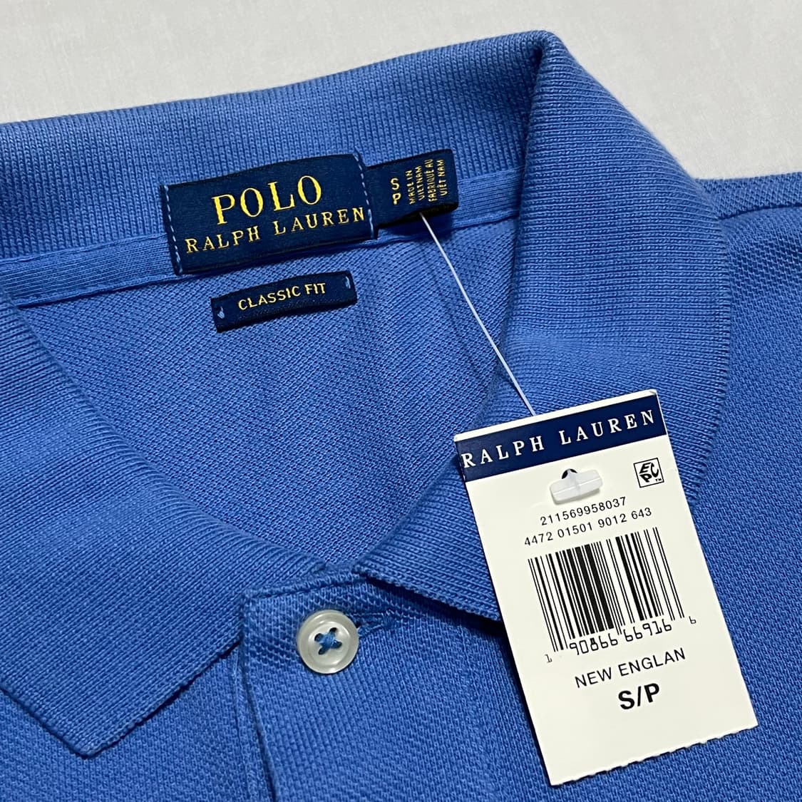 S 여성용 폴로랄프로렌 클래식핏 반팔 카라티 새상품 상품이미지4