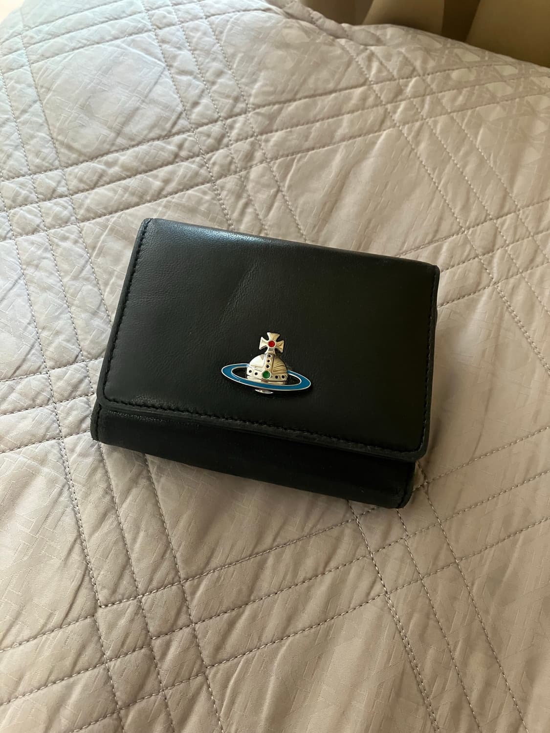 비비안웨스트우드 블랙 반지갑 Vivien Westwood Black 상품이미지1