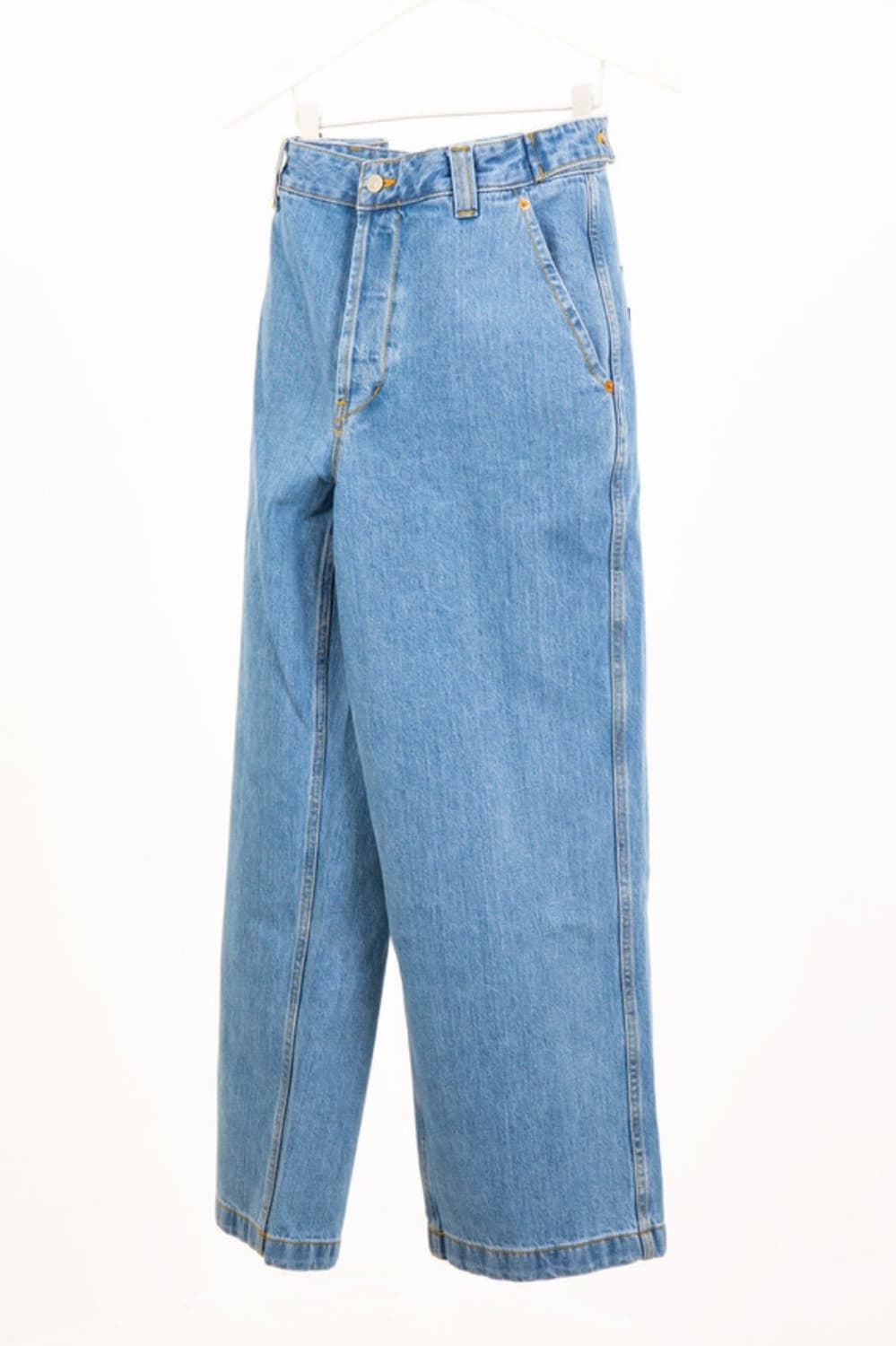 [도큐먼트]DENIM PAINTER PANTS(LIGHT INDIGO) 상품이미지4
