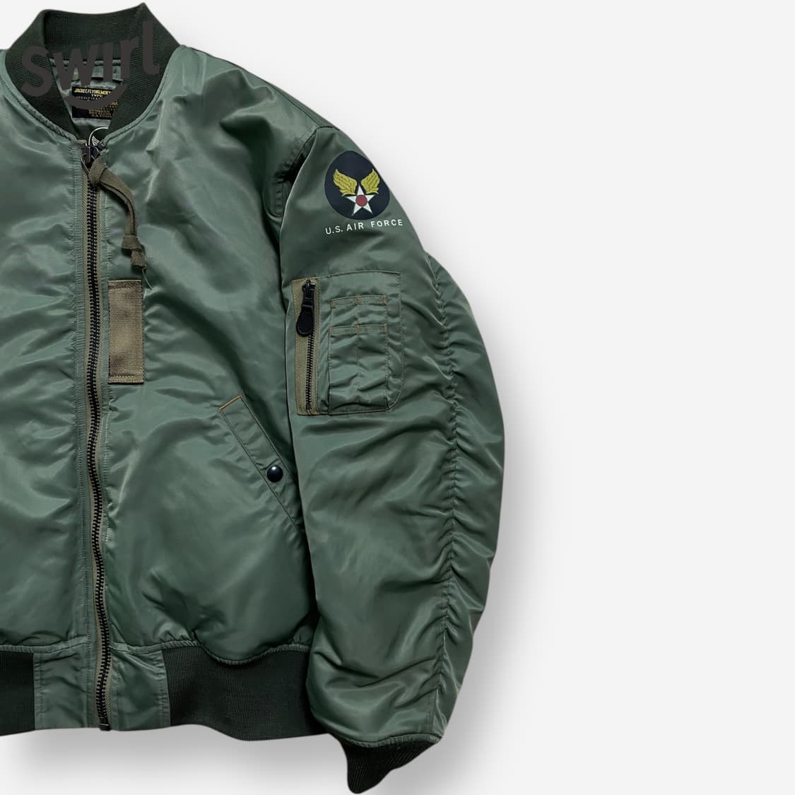 🌊Bronson Ma-1 Wool Pile jacket 상품이미지1