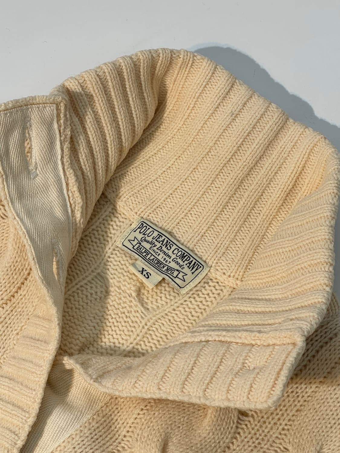 폴로 진스 컴퍼니 케이블 니트 가디건(T9) 상품이미지2