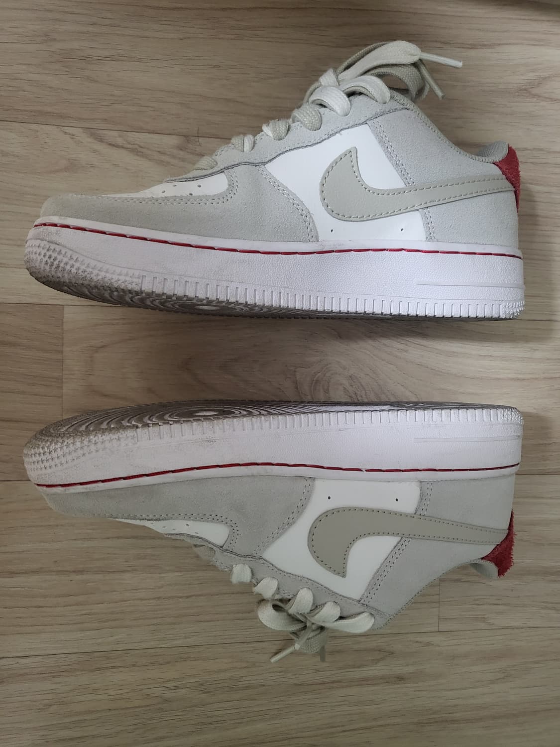 나이키 50주년기념 우먼 에어포스1 GS 5Y 235 넓은볼 상품이미지2