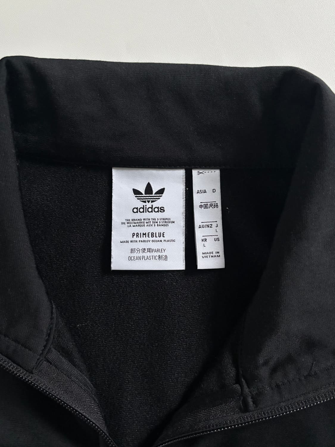 Adidas 아디다스 신형 프라임블루 블랙컬러 파이어버드 트랙탑  상품이미지5