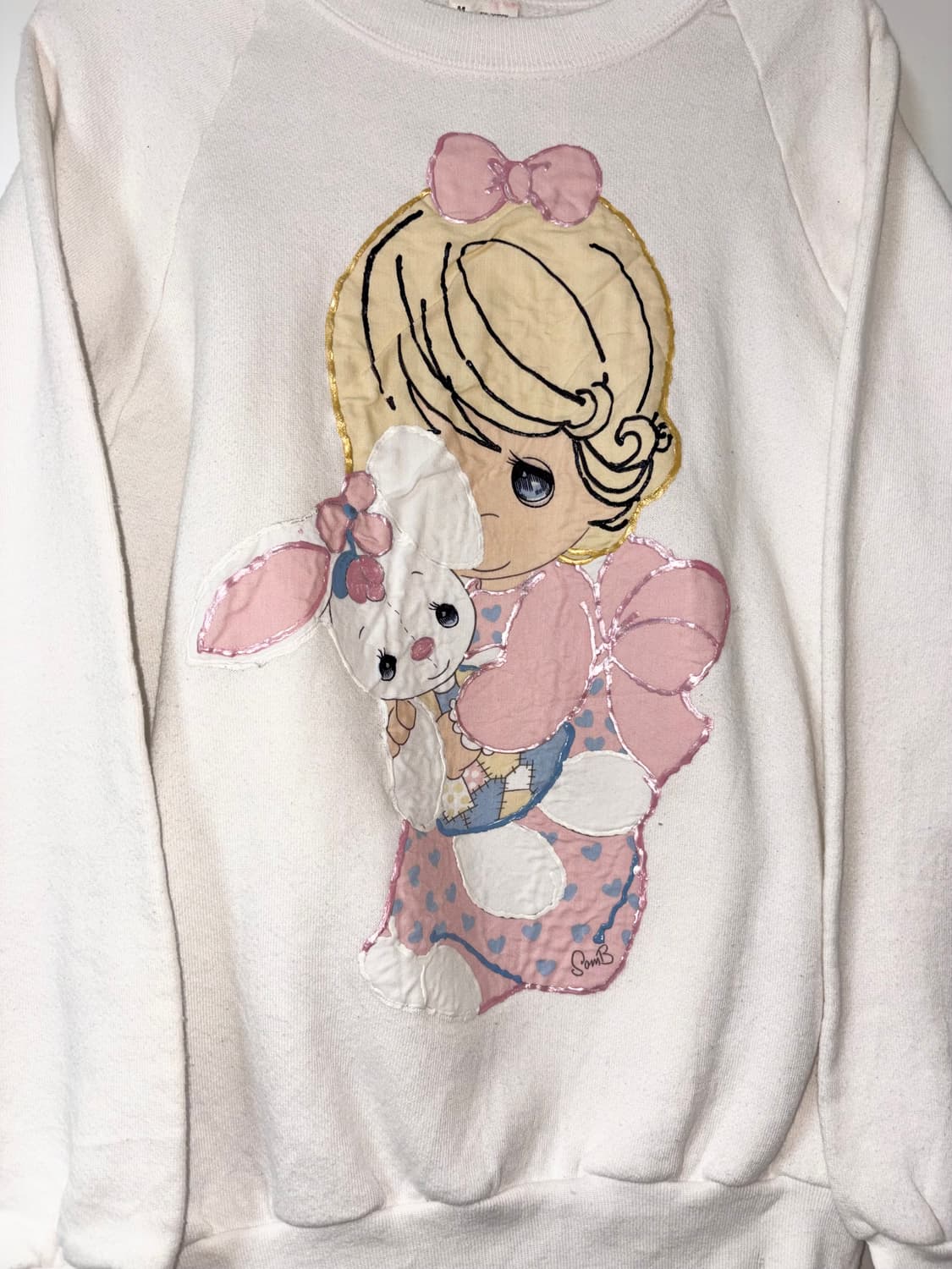 Precious Moments 패치워크 스웨트셔츠 상품이미지2