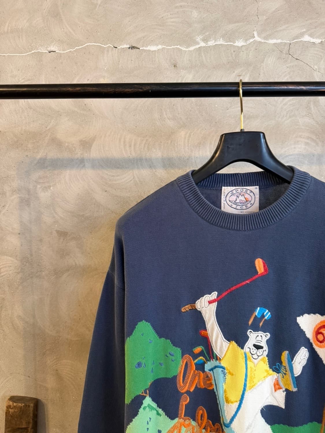 아이스버그 그래픽 니트 105 상품이미지2