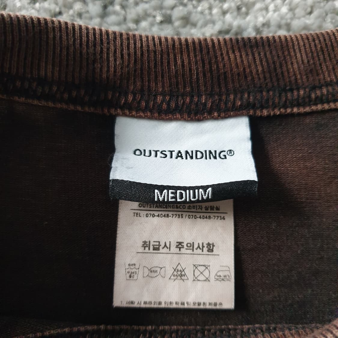 [무료배송] OUTSTANDING 반팔 티셔츠 상품이미지3