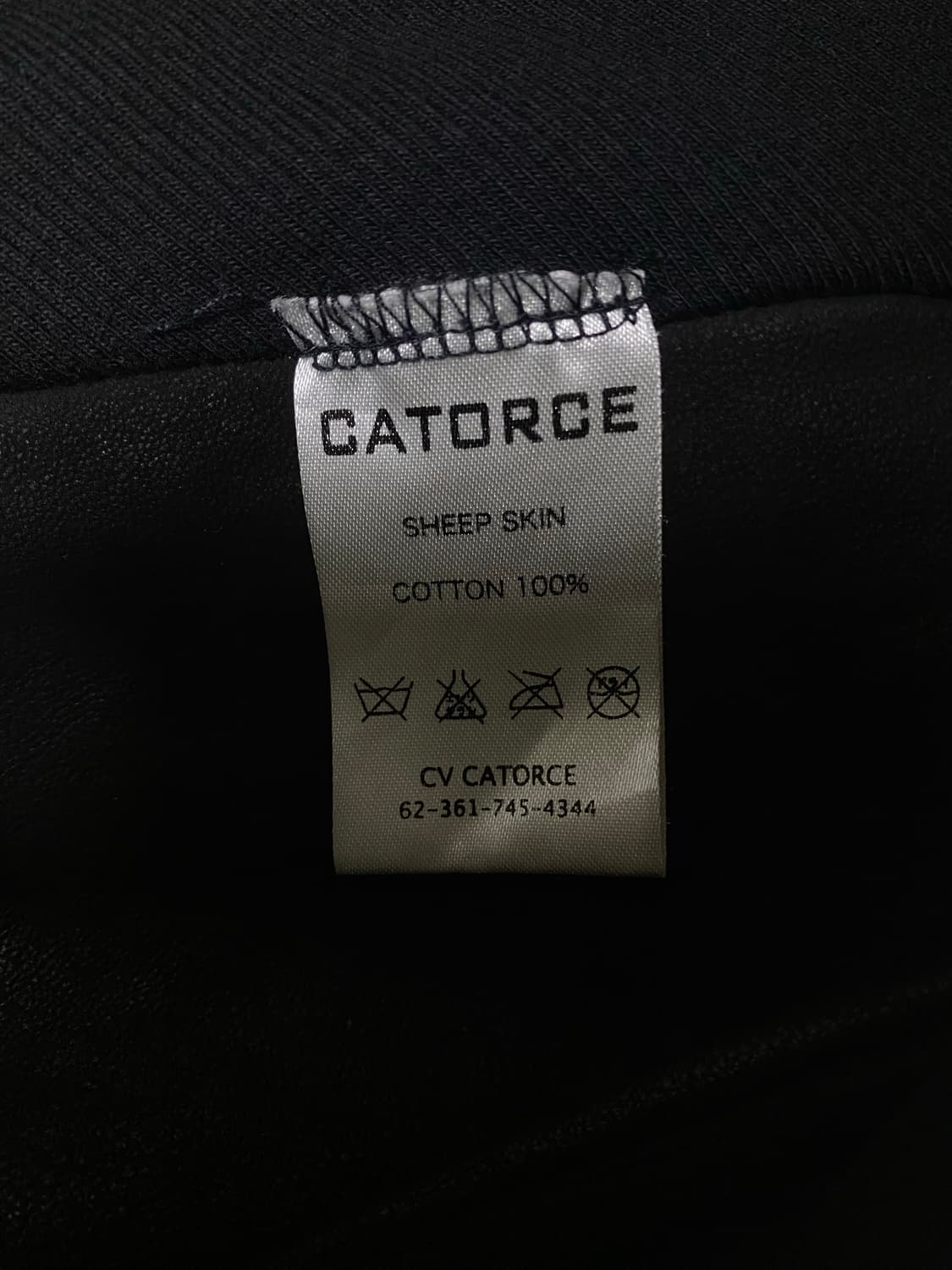 Catorce 14th addiction leather vest 상품이미지3