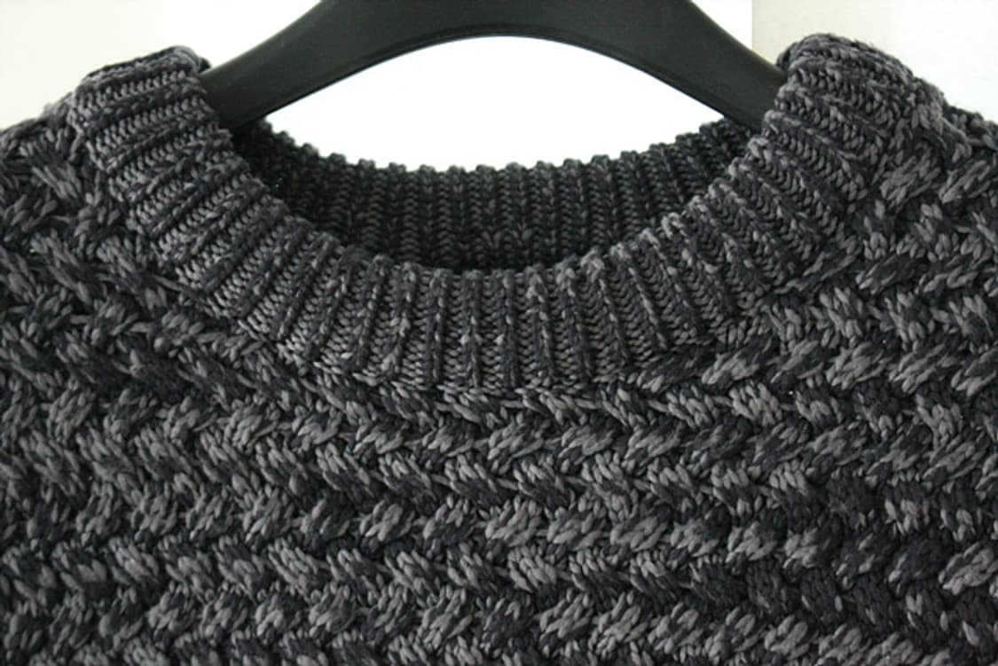 The kooples 더 쿠플스 그레이 믹스 니트 스웨터 상품이미지2