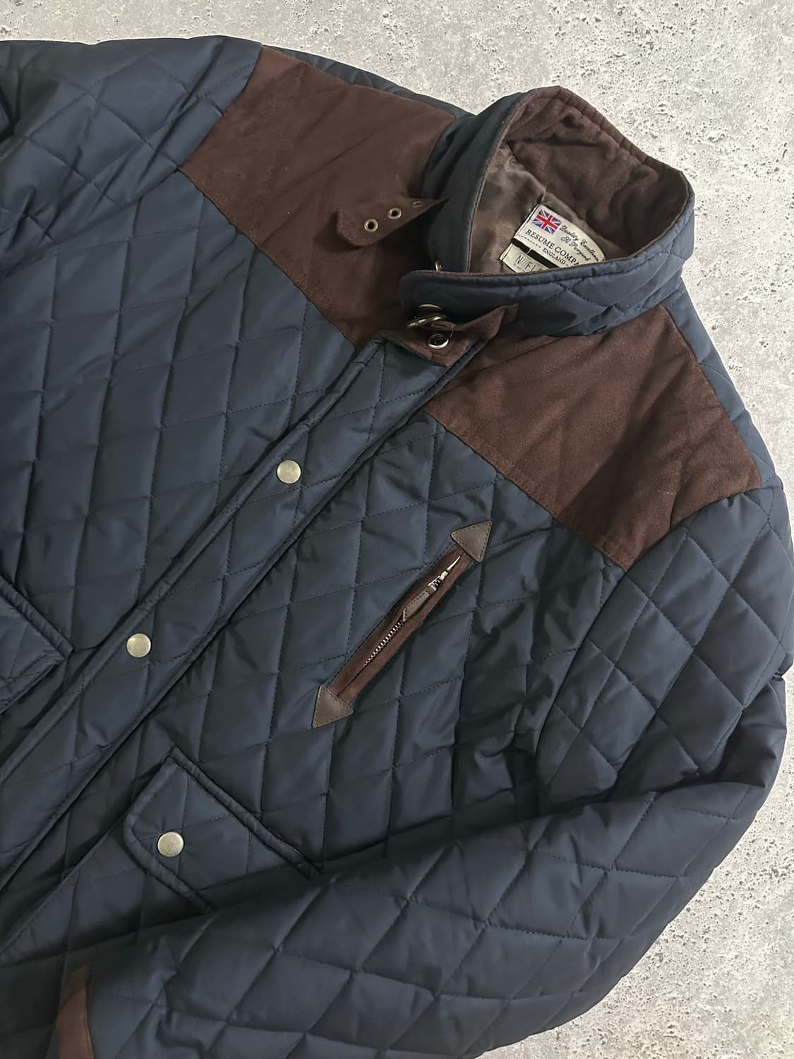 RESUME COMPANY 퀼팅 헌팅 자켓 상품이미지1