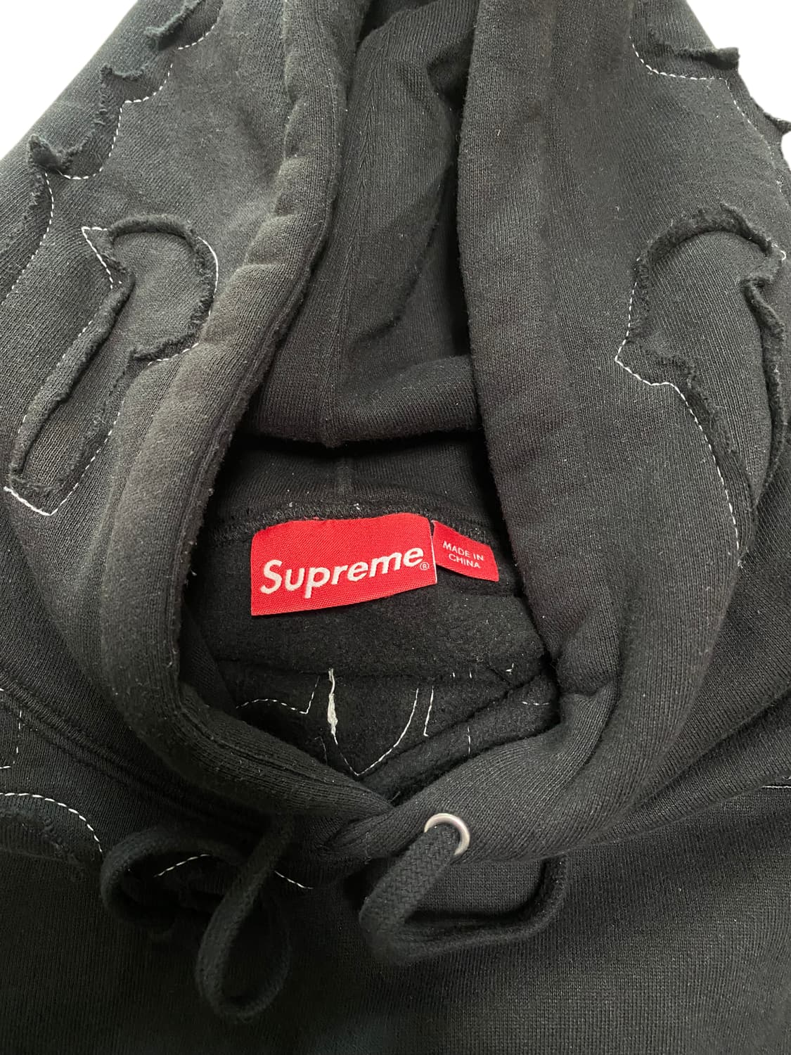 슈프림 웨스턴 컷아웃 후드티 M 상품이미지3