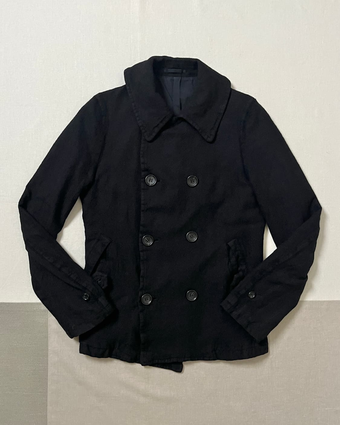 꼼데가르송 옴므 축융 울 피코트 comme des garcons 상품이미지4