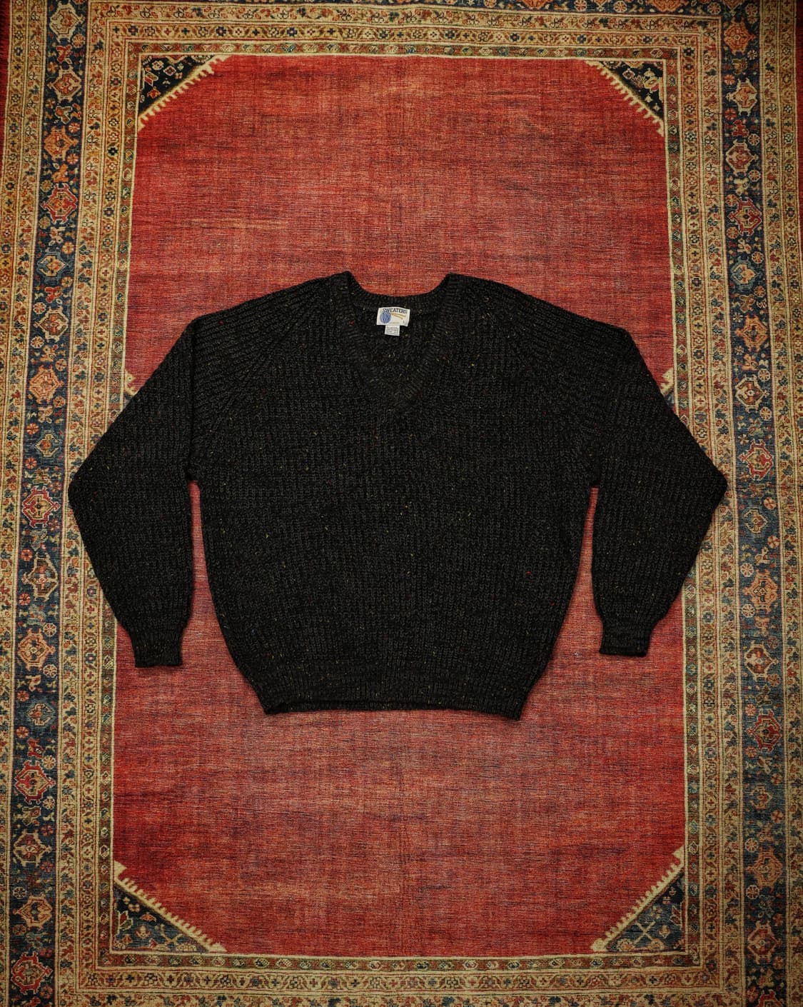 빈티지 브이넥 니트 판매 상품이미지1