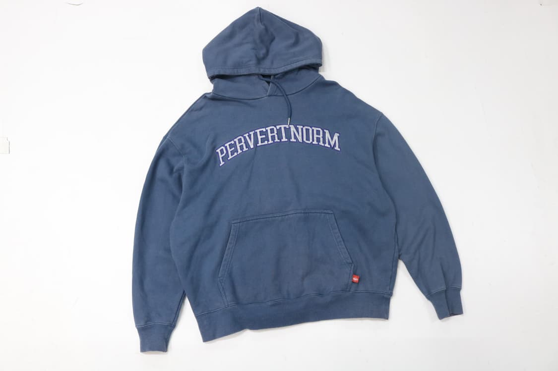 KOOKY'N 쿠키즈 빈티지 PERVERTNORM 아치 로고 후드티셔츠 상품이미지2