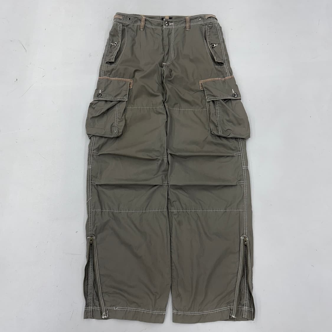 멀티포켓 Y2K 유틸리티 탄창 와이드 카고팬츠 상품이미지2