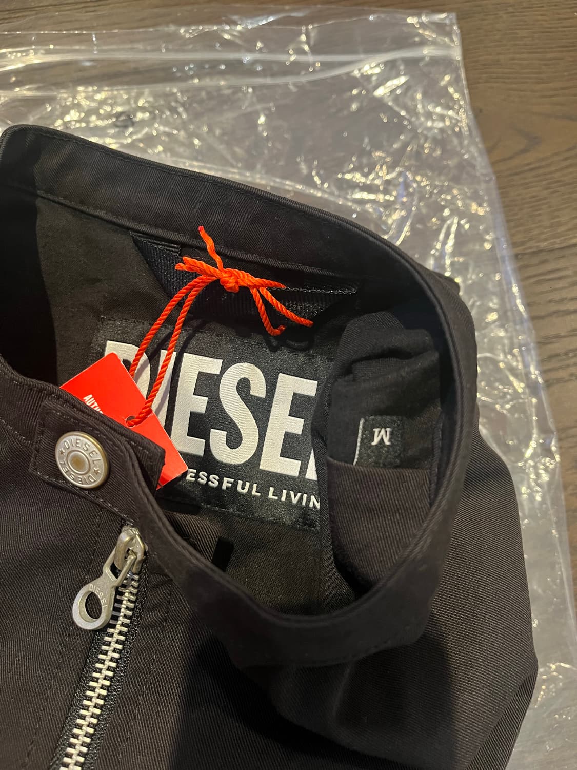 (새상품)Diesel J-Glory-NW Jacket Black M사이즈 상품이미지3
