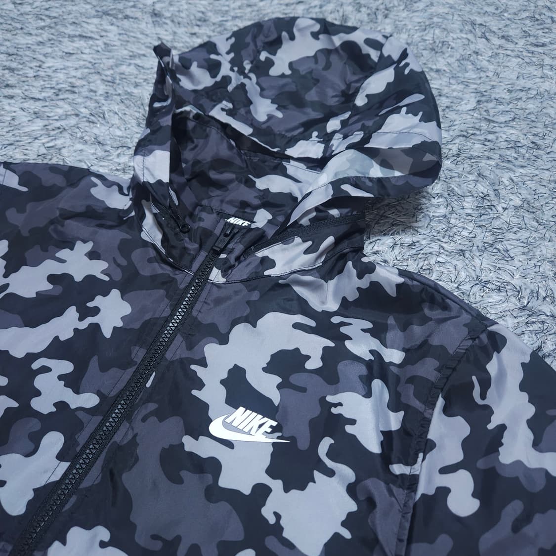 나이키) M 남자 카모패턴 바람막이자켓 / 왕눈이샵 상품이미지4