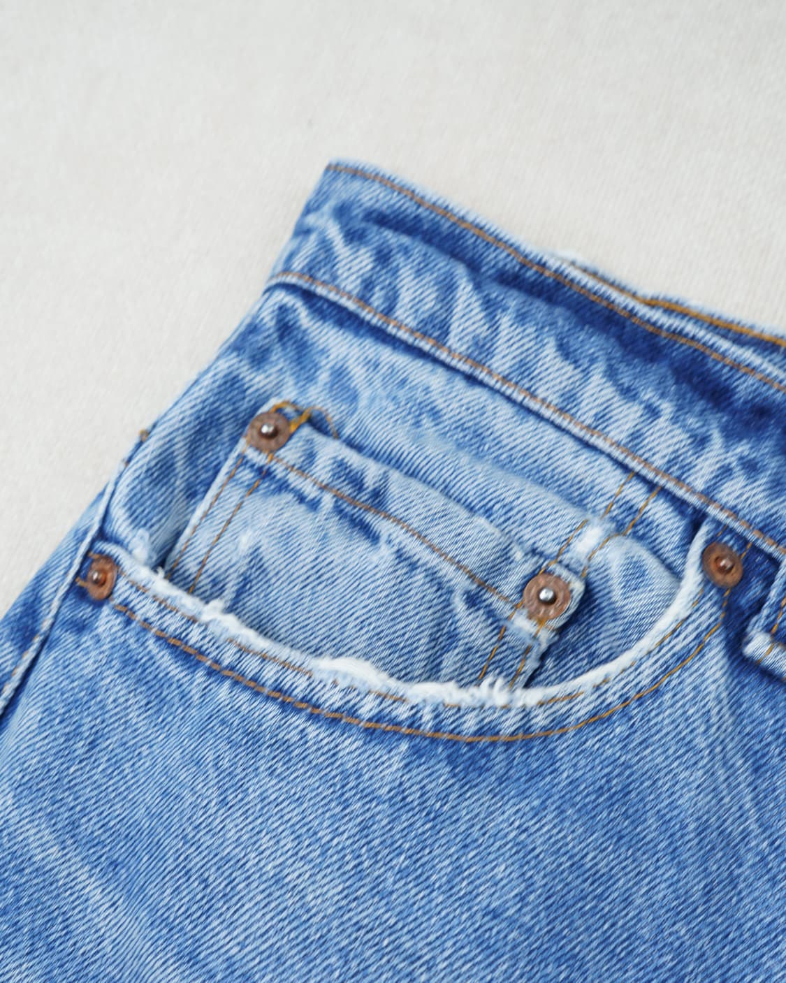 (허리 45) 80s 리바이스 517 부츠컷 데님 팬츠 상품이미지5