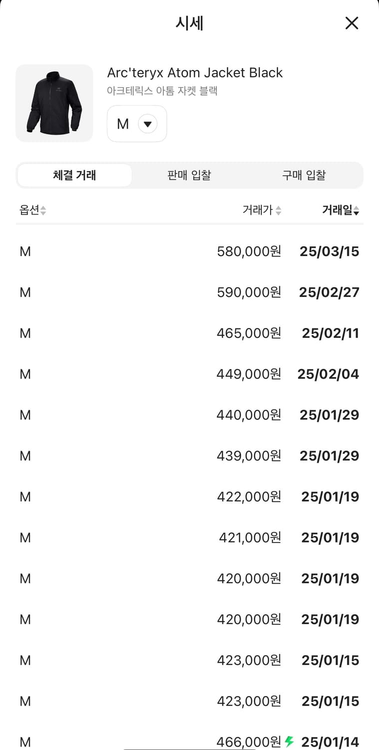 아크테릭스 아톰 자켓 블랙 상품이미지5