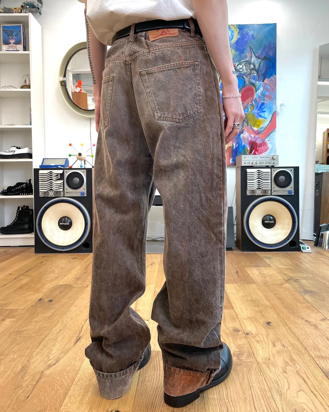 [32] 와이프로젝트 데님 팬츠 상품이미지3