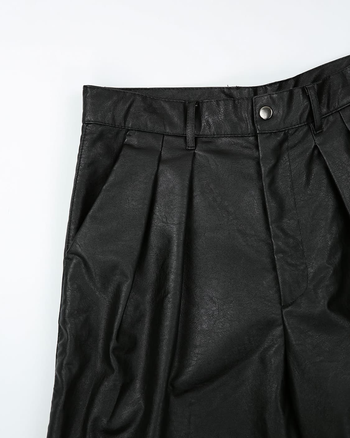 CLEL Multi-silhouette side button pants 상품이미지7