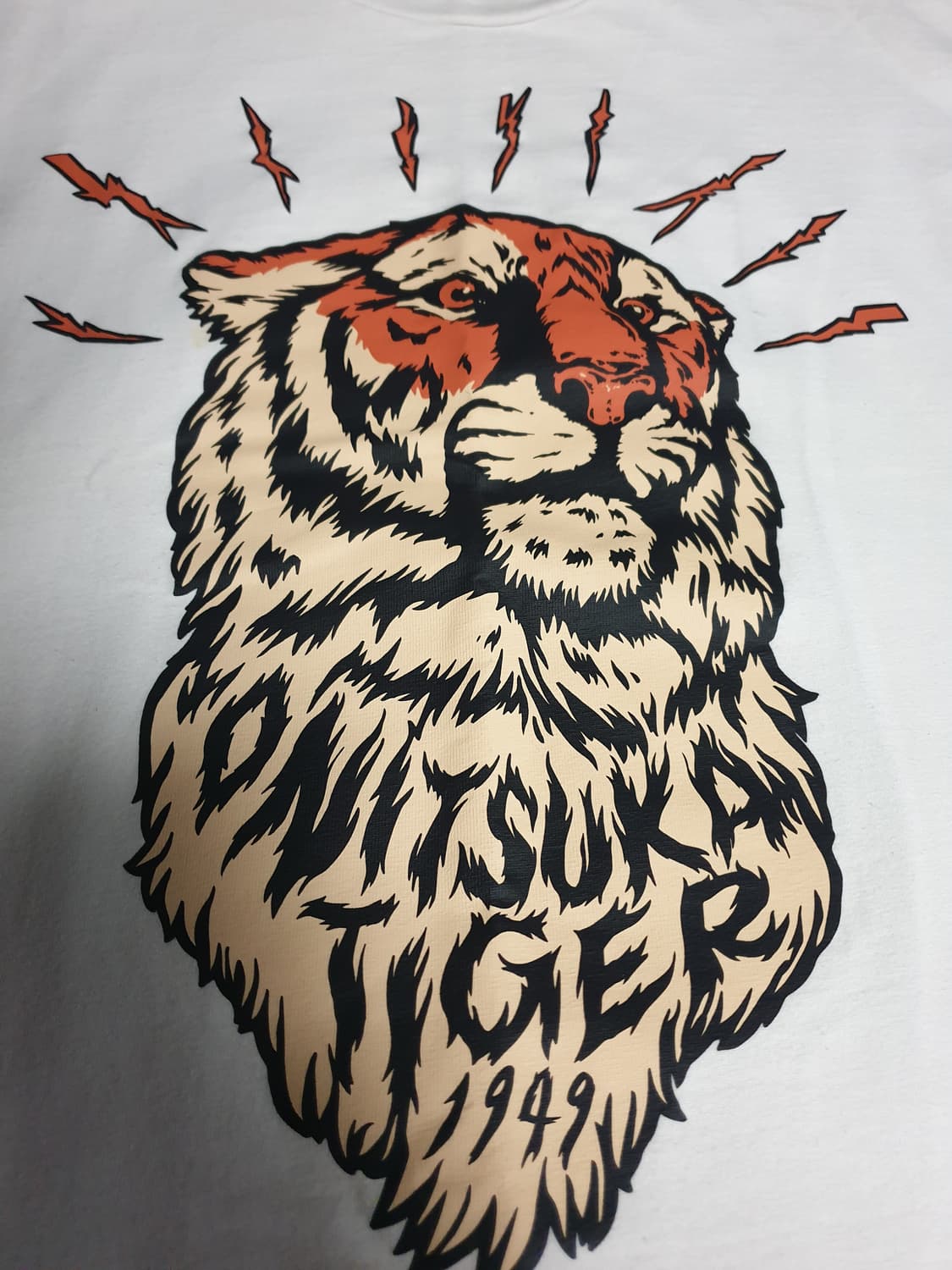 (단종매물) 오니츠카타이거 1949 타이거 반팔티 화이트 (L) 상품이미지2