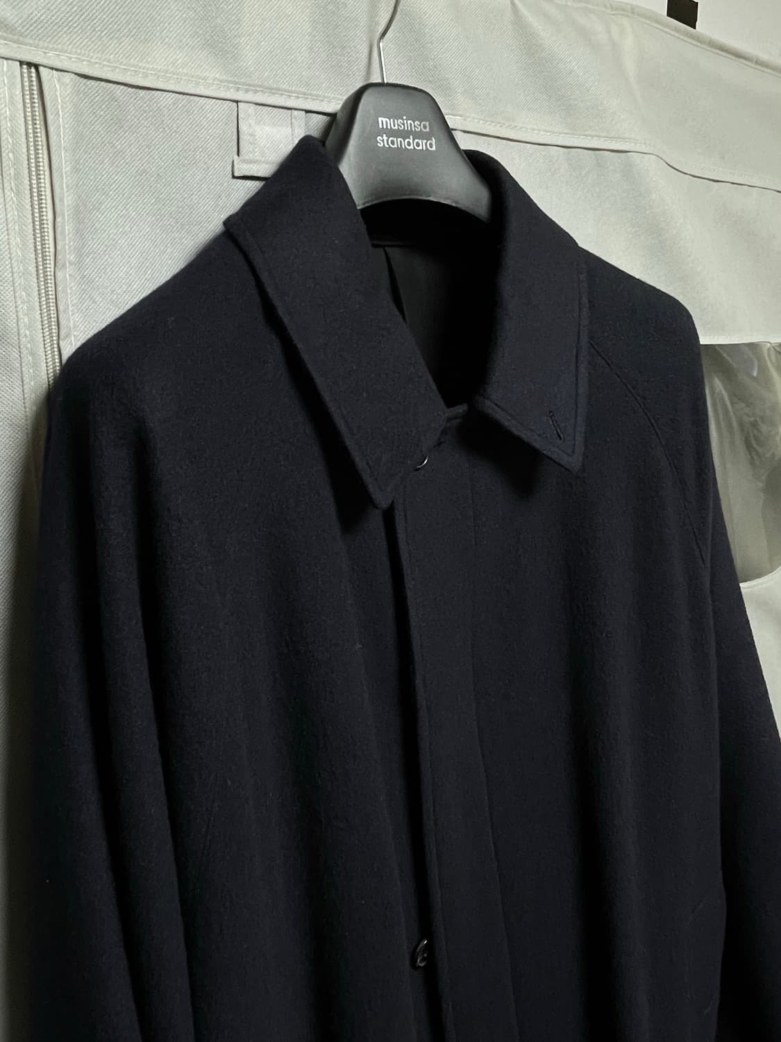 25aw 코모리 캐시미어 발카라 코트 상품이미지3