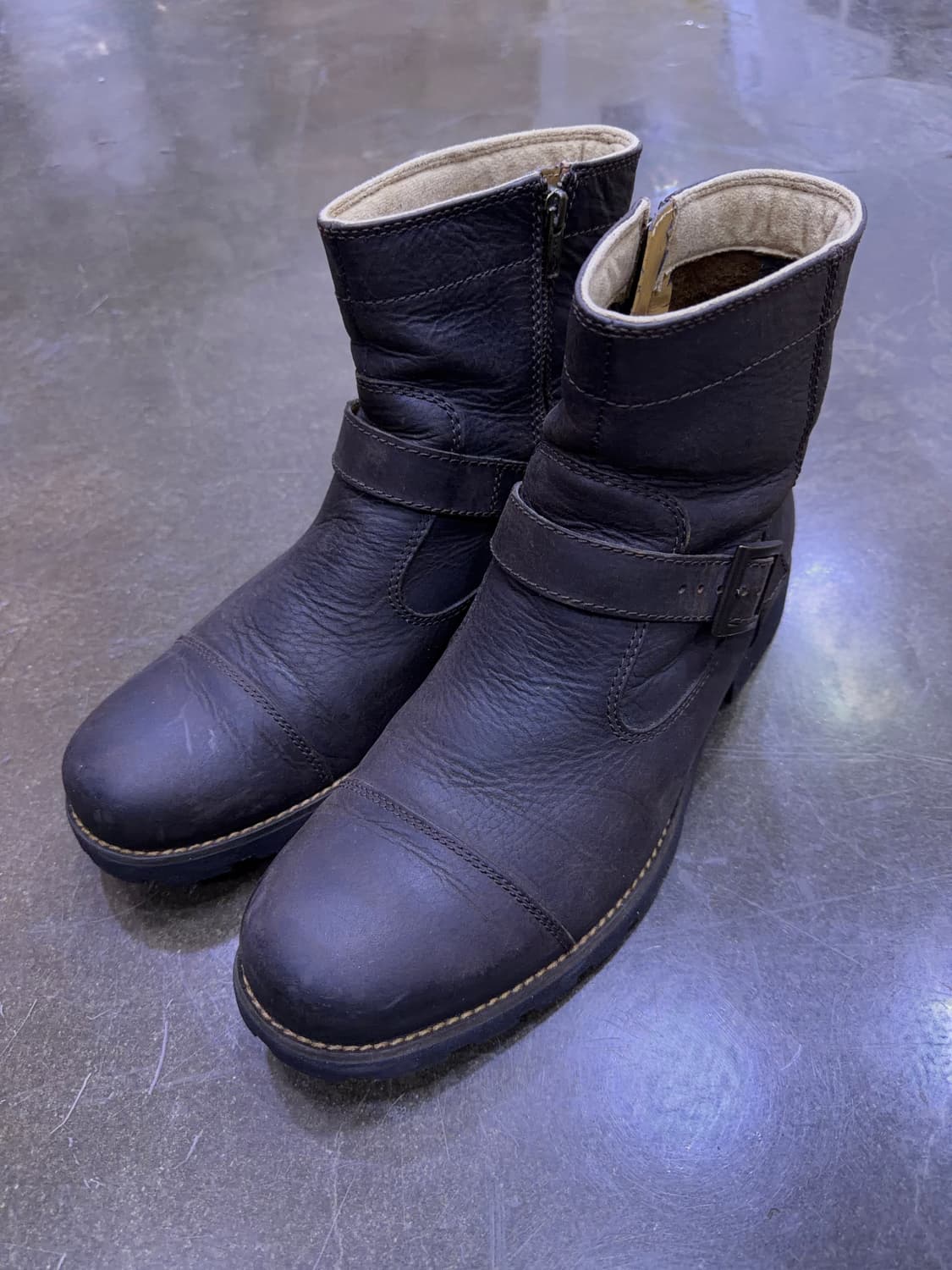 락포트 스트리트 이스케이프 지퍼 버클 부츠 워커 브라운 285 상품이미지1