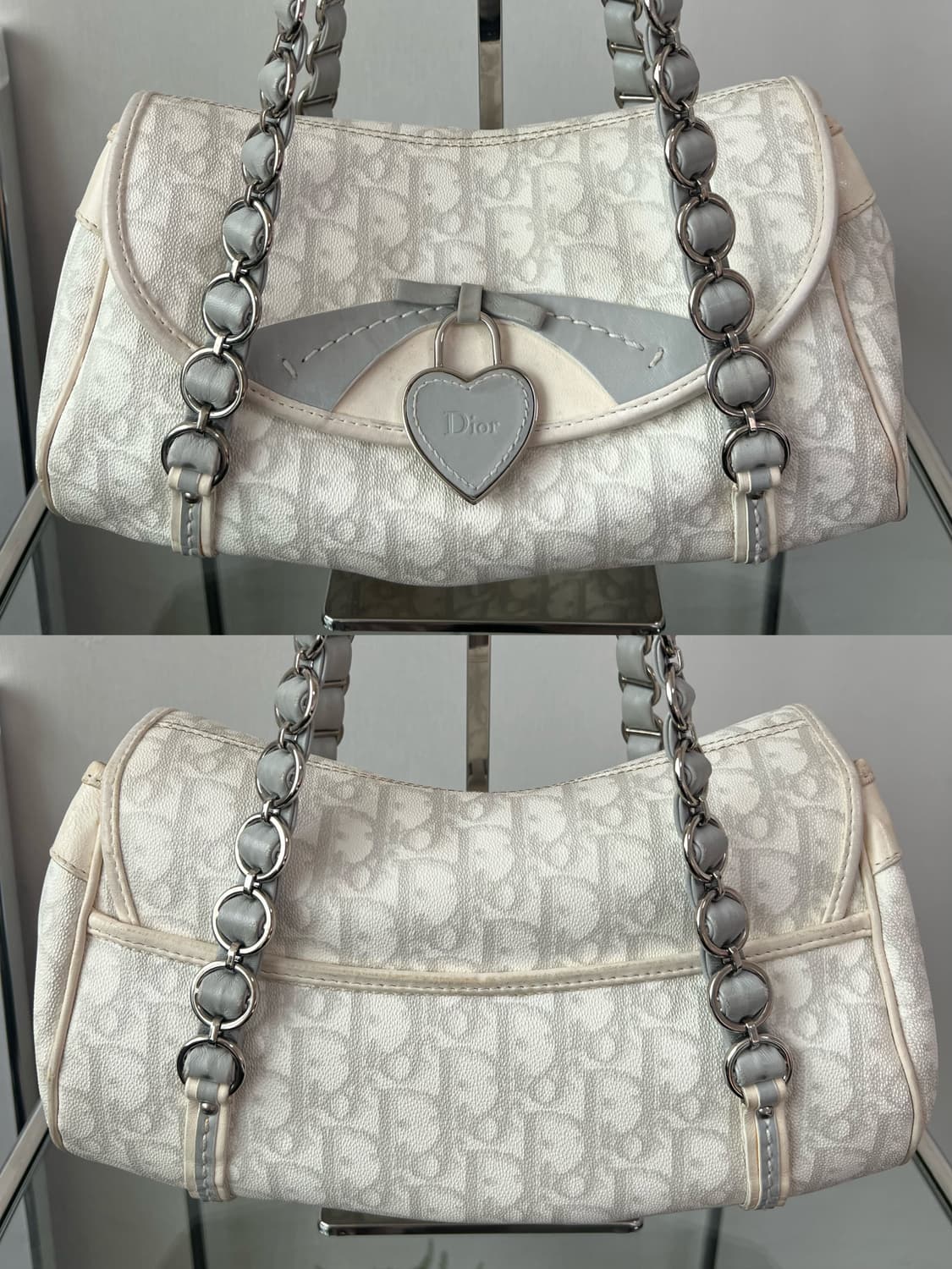 디올 로맨틱 트로터 하트 참 숄더백 상품이미지5