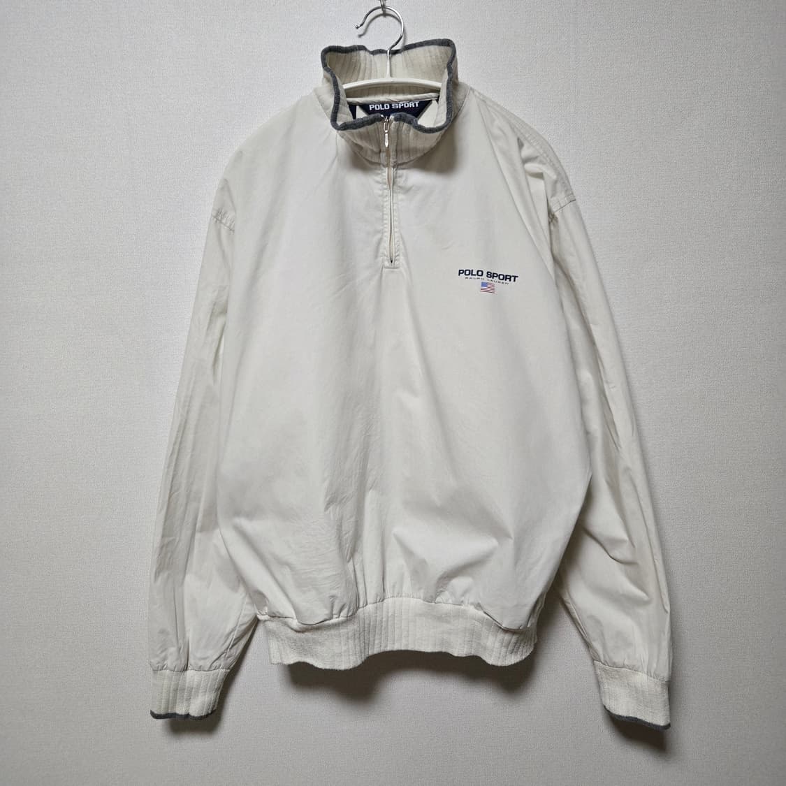 폴로스포츠 올드스쿨 반집업 웜업 / 남성 맨투맨/ 남성 웜업 상품이미지1