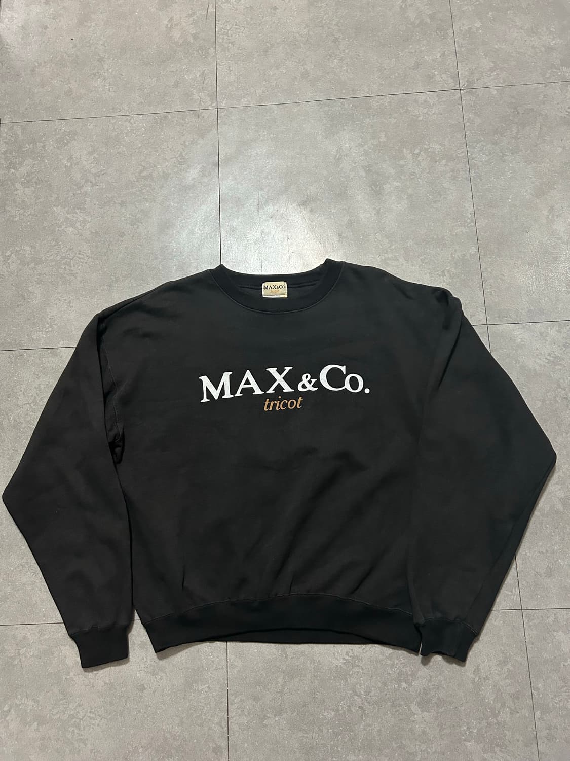 00s  막스마라 / MAX&CO 빈티지 오버사이즈 코튼 스웻셔츠  95 상품이미지1