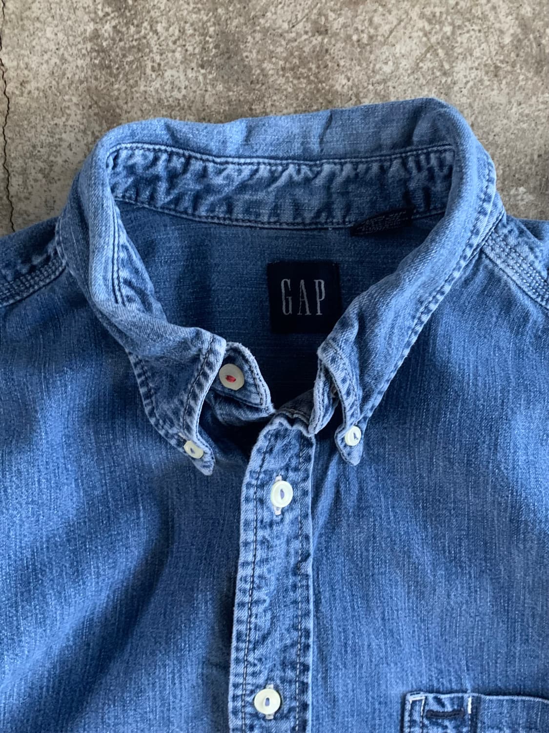 올드 갭 데님 워크 셔츠 상품이미지2