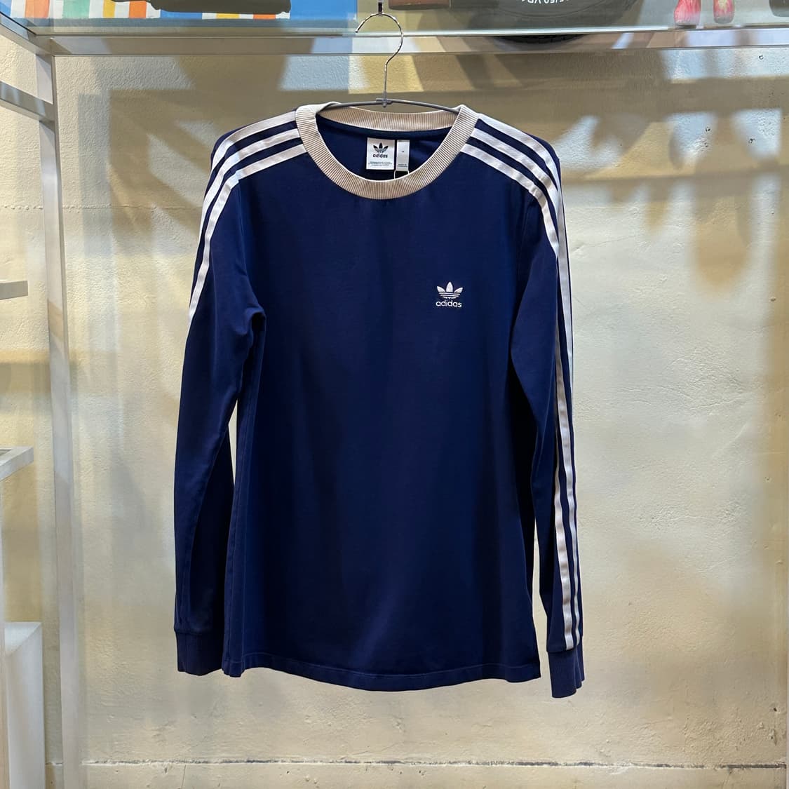 아디다스 네이비 삼선  롱슬리브 M 상품이미지1